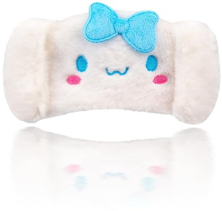 Kawaii Cartoon-Schlafmaske, niedliche Plüsch-Schlafmaske, Augenabdeckung für Kinder, Teenager, Mädchen, Frauen (Hund)