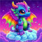 AIRDEA Bunte Drache Diamond Painting Erwachsene, DIY 5D Drache Diamant Painting Bilder, Bastelset Erwachsene Frauen als Haus Wanddeko 30x30 cm