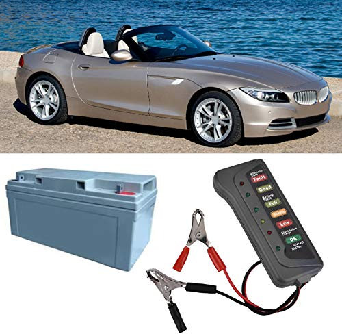 Innovative 12V Car & Motorcycle Battery Load Tester Analyzer with Advanced Alternator Cranking Check Function