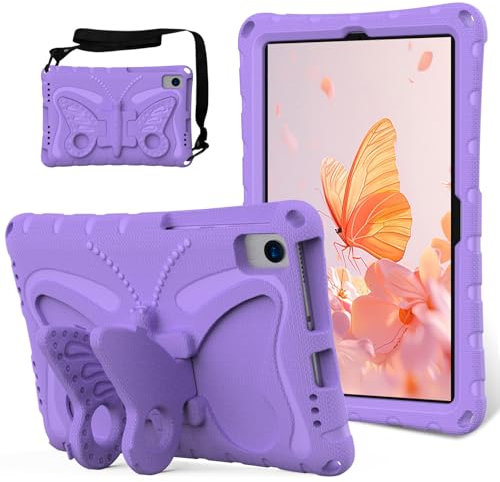 Tablet PC Case Funda compatible con Lenovo Tab M10 Plus de 10,3 pulgadas/K10 de 10,3 pulgadas TB-X606F/TB-X606X/TB-X6C6F/TB-X6C6X, funda protectora ligera de EVA resistente a los golpes con correa for