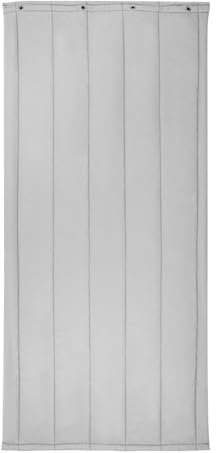 Thermal Insulated Door Curtain, Winter Doorway Cover Screen, Privacy Door Curtain for Living Room Front Door Kitchen Heavy Duty Waterproof Cotton Curtain, Tapestry Windproof 90 * 200cm Grey