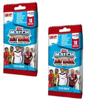 Topps Bundesliga Match Attax 2024/25 / 2X Power Pack Booster