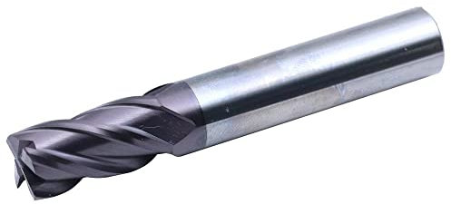 1pc Schneiden HRC55 4 Flöte 0,5 mm 1 mm Fräsen Bearbeitung Wolframstahl Spiralwerkzeuge Fräser Runde Kugelkopffräser(6R0.5x6Dx50L)