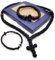 FANYX 3 Pcs Handmade Christian Orthodox Prayer Rope, 100 & 33-Knot Greek Komboskoini Chotki (Black).
