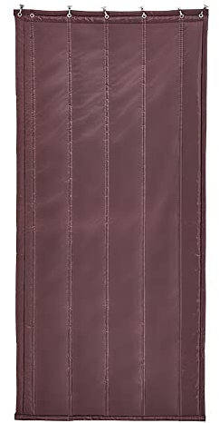 Strapazierfähiger Raumteiler-Vorhang für Tür, Privatsphäre, Garage, Trennwand, Schallschutz, Barriere, winddicht, wasserdicht, kältebeständig, drapiert