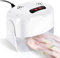 Roadtime Air Nail Polish Dryer,600W Air Nail Fan Blow Dryer for Both Hands and Feet,4 Gear Hot and Cool Wind Blower Dryer for Nail Polish, 90 ° Rotation Fast Nail Curing for Home and Salon