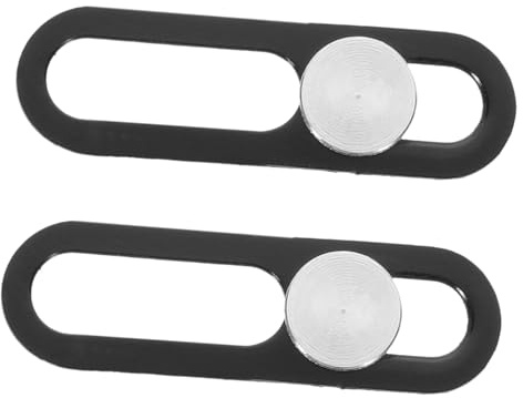 MOLUCKFU Webcam Abdeckung für Handy aus Aluminiumlegierung und Kunststoff 2stücke Satz mit Kompakter Form Sichtschutz für Kamera ohne Beeinträchtigung der Nutzung