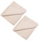 Pack of 2 Laminated Cotton Dust Sheets for Decorating & Painting Size 12 feet x 5 feet | Paint Cover Sheet Backed with Plastic Polythene Sheeting | Drop Cloth for Painting, Furniture, Floor, StairCase