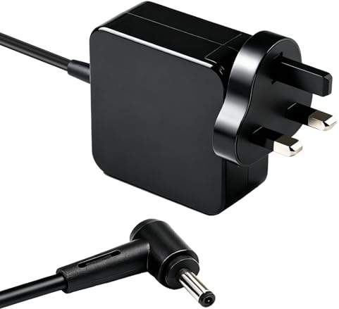 45W Laptop Charger Compatible with ASUS VivoBook 14 15 S14 S15 E203M E406M E410M X553M X553S X540L X540UA X540SA X540LA X556U X556UA Zenbook UX303U UX305 UX305F UX305C 4.0*1.35mm Power Supply Adapter