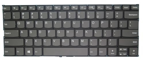 ZFFYGFE Laptop-Tastatur mit Hintergrundbeleuchtung für Lenovo Yoga 6-13ALC6-13ARE05 82FN 82ND PD4SB(Japanese JP Gray)