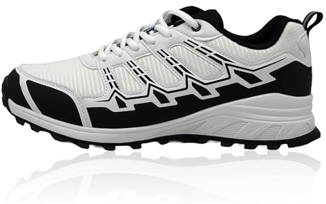 Nowaland Damen Herren Outdoorschuhe mit atmungsaktivem Obermaterial, profilierter Gummilaufsohle und leichtem Design