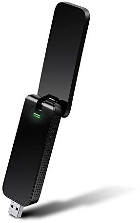 TP-Link Clé WiFi Puissante AC 1300Mbps, adaptateur USB wifi, dongle wifi, bouton WPS, USB 3.0, Antenne à gain élevé, MU-MIMO, compatible avec Win 11/10/8.1/8/7, Mac OS X 10.9-10.13, Archer T4U