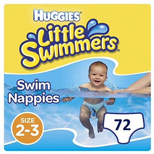 Huggies Little Swimmers, pannolini da nuoto, 2-3 anni (72 pantaloni)