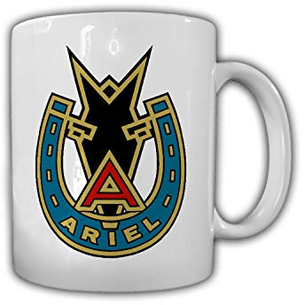 Ariel Logo Germany Deutschland Oldtimer Motorrad - Tasse #26781