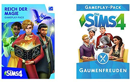 Die Sims 4 - Reich der Magie Standard | PC Code - Origin & The Sims 4 - Gaumenfreuden DLC [PC Code - Origin]