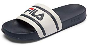 Fila Morro Bay Slipper, Infradito Uomo, Bianco White Fila Navy, 44 EU