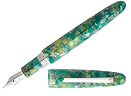 Esterbrook Füllfederhalter Estie Sea Glass aus Edelharz, Federstärke: M, ESG836-M