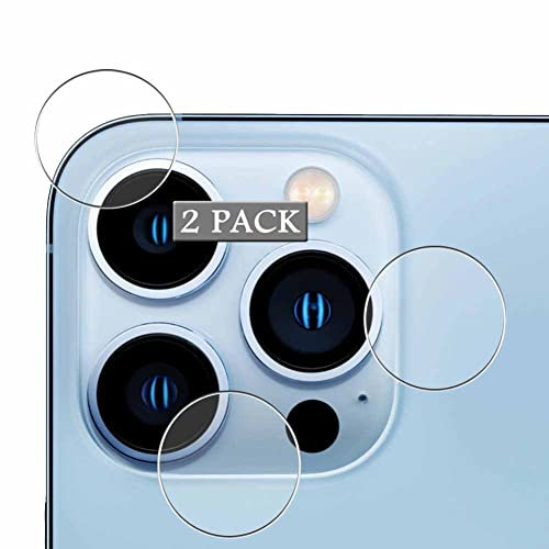 Vaxson 2 Stück Schutzfolie, kompatibel mit iPhone 13 Pro Max Kamera TPU Folie Rückseitige Kameraobjektiv [nicht gehärtetem Glas Displayschutzfolie ] Neue