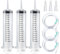3 Stück Spritze 150ml, Spritze mit Schlauch, Dosierspritze, Ölspritze, Plastikspritzen für Labor, Garten, Tiernahrung, Industrie