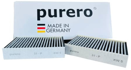 Ersatzfilter für Dunstabzugshauben - kompatibel mit Miele Active Air Clean Filter DKF 31-P - Aktivkohlefilter in Herstellerqualität - Made in Germany