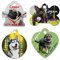Chapa Perro Gato Personalizada con Foto y Texto Placa Identificativa Mascota Impresa (Corazón)