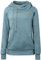 Cassiecy Hoodie Damen Winter Langarm Stehkragen Kapuzenpullover Warme Casual Pullover Hoody mit Kapuze（Hellgrün, 2XL