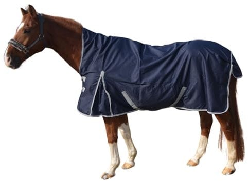AMKA Outdoordecke Weidedecke HIGH Neck 600D 50 g Futter wasserdicht atmungsaktiv Kreuzgurte Gehfalte
