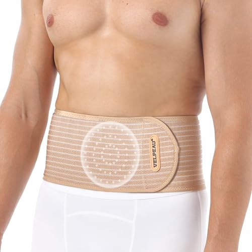 Velpeau Umbilical Hernia Belt for Women & Men - Abdominal Support Binder, L