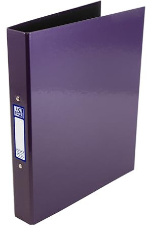 Oxford Premium Ringbuch, A4, Violett, Einzelordner, 25 mm Kapazität