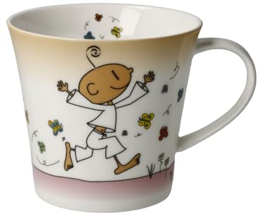 Kaffee- / Teetasse Schmetterlinge im Bauch Der kleine Yogi