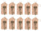 Gonyscag 10 Apribottiglie Vintage con Chiave con Etichetta Per Regali Per Ospiti, Compleanni, Matrimoni, Bomboniere