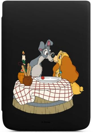 DeinDesign Coque pour liseuse Compatible avec Vivlio Touch HD Plus Etui pour liseuse Protection pour liseuse La Belle et Le Clochard Produit sous Licence Officielle Disney