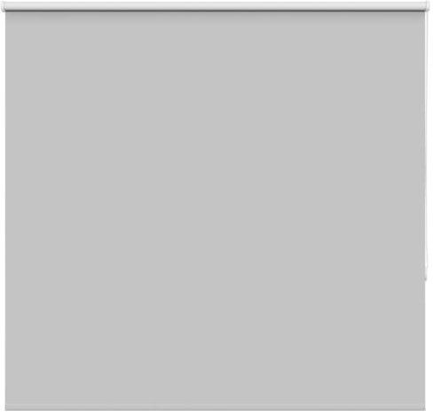 vidaXL Verdunkelungsrollo Hellgrau 150x150cm Stoffbreite 146,6cm, Rollo, Klemmfix, Thermorollo, Verdunklungsrollo, Klemmrollo, Fensterrollo