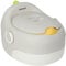 AIYAPLAY 3-in-1 Kindertopf, abnehmbar Kindertöpfchen, Töpfchen mit Griffe, für Kinder 6-72 Monaten, bis 50 kg belastbar, Kunststoff, Kunstleder, Grau