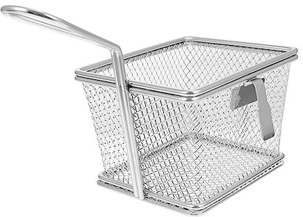 IMIKEYA Hot Pot Sieve Colander Stock Pot Drain Basket High-Grade Stainless Steel Simple Design Easy Cleaning
