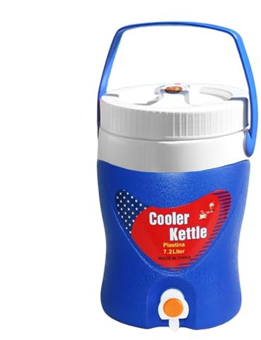 Distributore insotermico di bevande da 8L - Contenitore termico in acciaio inossidabile con tocco, fontana per acqua portatile calda e fredda | Contenitore isotermico per bevande calde e