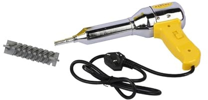 XFYESL Soudeuses électriques Chalumeau de soudage réglable pour Plastique, Pistolet à air Chaud, kit de soudage pour Plastique PE PP PVC(500W)