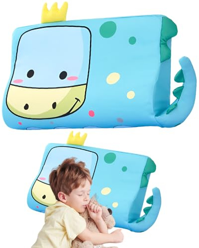 YANGUN Schlummerkids Kissen, 45X27cm Calmly Kinderkissen, kopfkissen Kinder, Ergonomisches KissenKinder, Atmungsaktives Kinder Bett Kissen für Besserenund Gesünderen (Style 2)