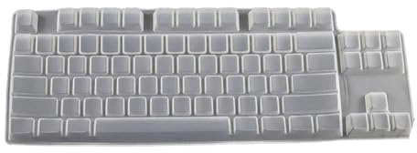 Ruarby Laptop-Tastatur-Schutzfolien für K835 K855, Silikonfolie, transparent, Zubehör, Silikon-Protektoren