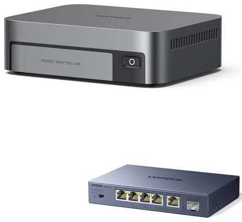 UGREEN NASync DXP480T Plus 4-Bay NAS mit 2.5G LAN Switch(Diskless)