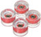 Ridge Skateboard Mini Cruiser Rollen, Longboard Räder, LED Leuchte, 70 mm