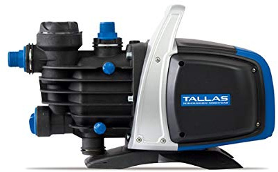 Tallas D-JET 1100 Gartenpumpe - 3.750 L/Std. - 1100W - Förderhöhe 45 m - Wasserfilter - Geräuscharm - Bewässerungspumpe