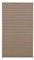 Gardinia 32639 Plissee zum Klemmen, Blickdichtes Faltrollo, Alle Montage-Teile inklusive, EASYFIX Plissee verspannt mit Zwei Bedienschienen, Taupe, 75 x 130 cm (BxH)