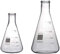 Rocwing - Borosilicate 3.3 Glass Graduated Conical Erlenmeyer Flask for Laboratory (500ml+1000ml)