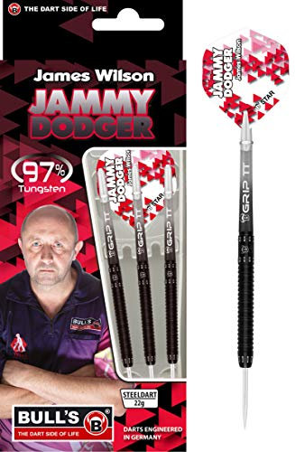 Bull's James Wilson Steel Dart Original, 97% Tungsten, 24g