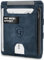 GenTo - Geldbörse mit/ohne Münzfach - TÜV geprüfter RFID NFC Schutz - Magic Wallet - Magischer Geldbeutel - Inklusive Geschenkbox - Smart Wallet - Portemonnaie für Herren/Damen (Dunkelblau)