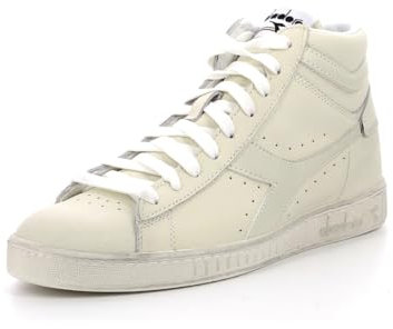 Diadora Unisex Game L High Waxed Hohe Sneaker, Weiß, 38 EU