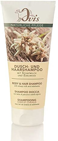 Ovis Dusch und Haarshampoo mit Schafmilch und Edelweiss 200ml