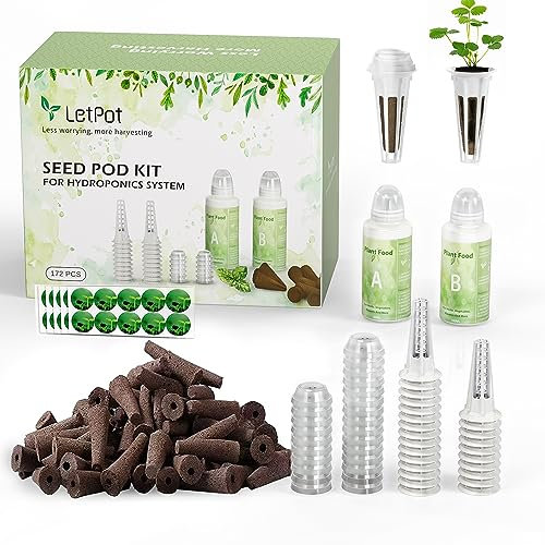 LETPOT 77 Pcs Seed Pod Kits