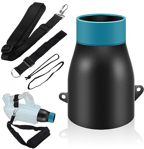 FancyTark Car Drying Nozzle for Ma-Kita 18V LXT Leaf Blower - Fits Model: XBU03Z, XBU03SM1, DUB184Z, DUB184ST, DUB184PT, DUB184PT2 - with Protective Silicone Sleeve